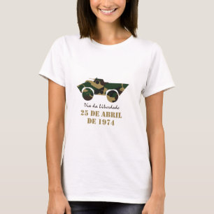 Military vehicle symbol of 25 April Revolution T-Shirt