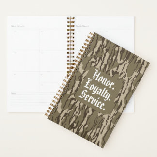Military Veterans Honour Bottom Lands Camo Planner