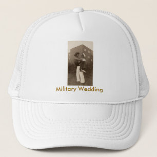 Military Wedding Trucker Hat