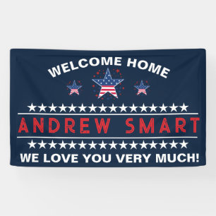 Military Welcome Home Banner - Army National Guard