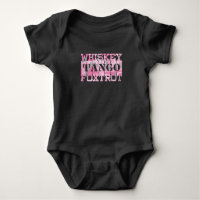 Military Whiskey Tango Foxtrot Pink Camo