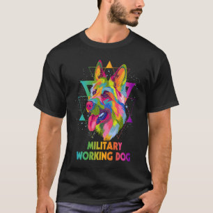 Military Working Dog German Shepherd Shepard Humo T-Shirt