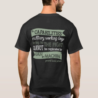 Military Working Dogs (Dark) T-Shirt