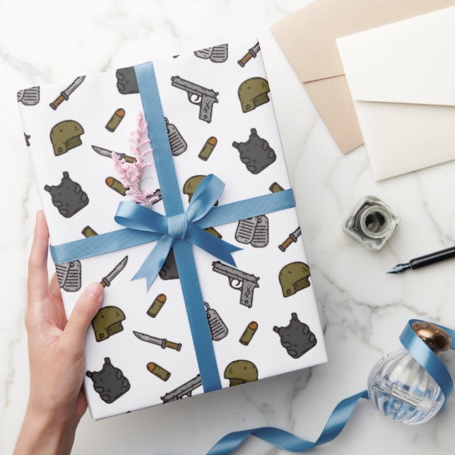 Military Wrapping Paper (Gifting)