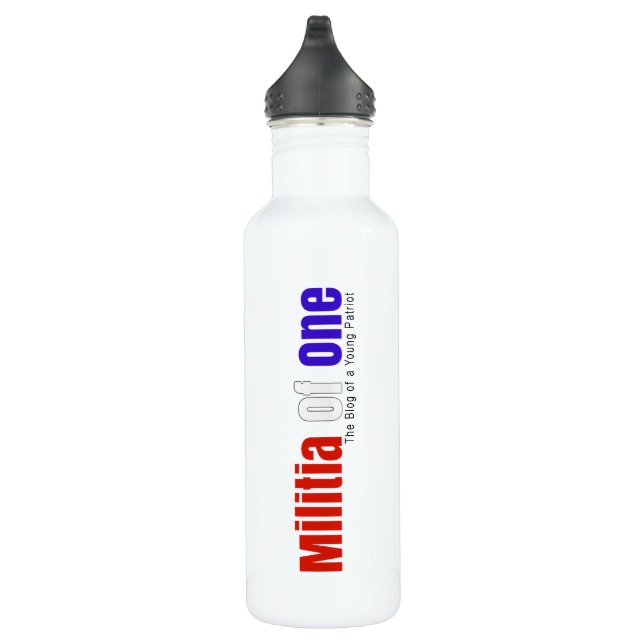 Militia Of One Water Bottle (Right)