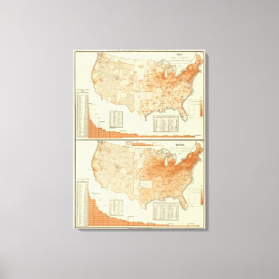 Milk and butter canvas print