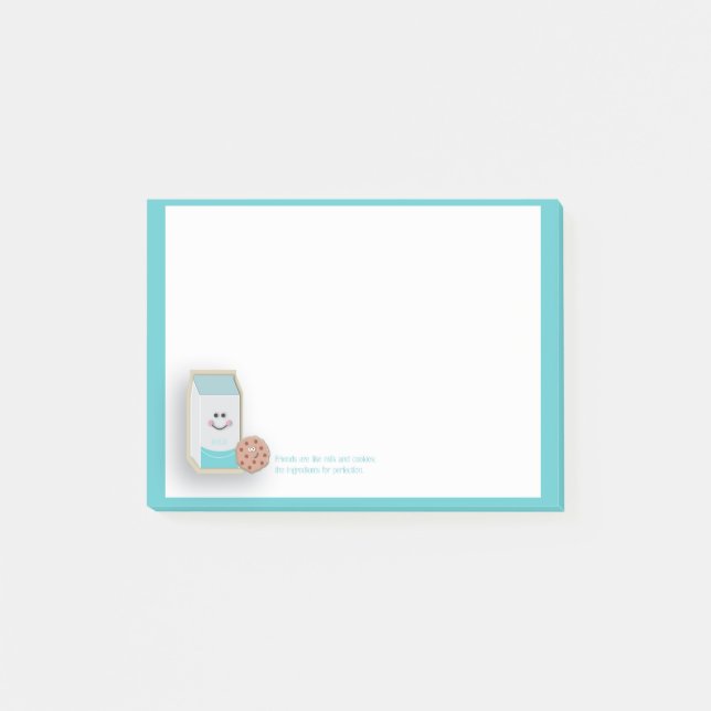 Milk and Cookie Post-it Notes (Front)