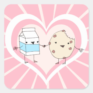 Milk and Cookie Stickers