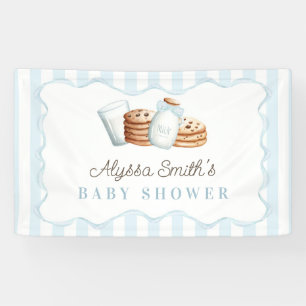 Milk and Cookies Baby Shower Banner