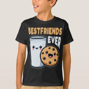 Milk And Cookies Bestfriends Ever Funny T-Shirt