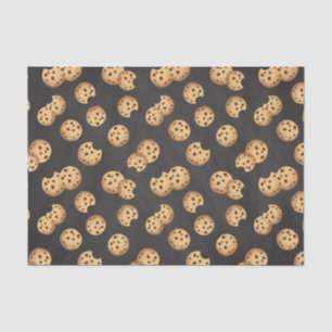 Milk and Cookies Birthday Theme Chocolate Chip Tissue Paper