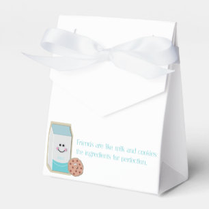 Milk and Cookies Favor Box
