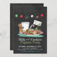 Milk and Cookies Pajama Party