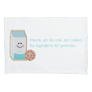 Milk and Cookies Pillowcase