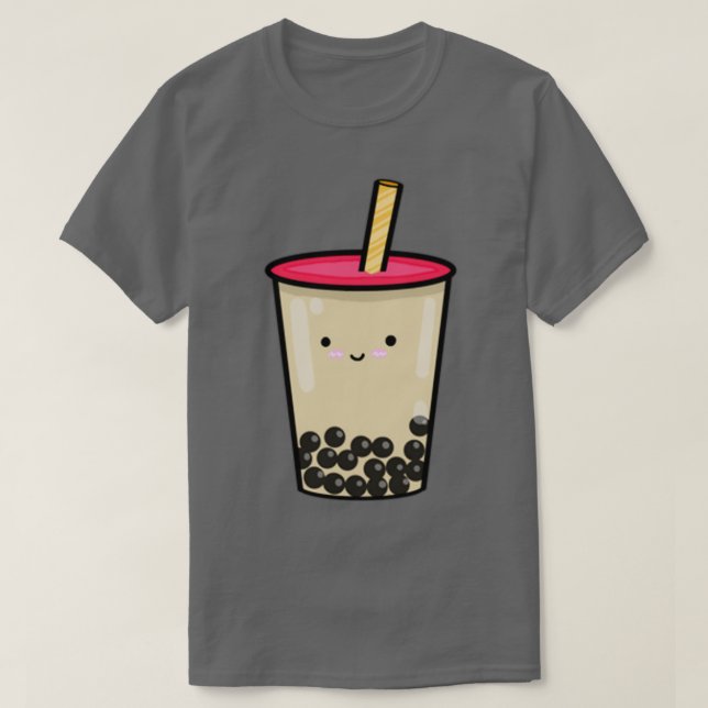 milk bubble tea T-Shirt (Design Front)