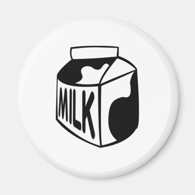 Milk Carton Magnet (Front)