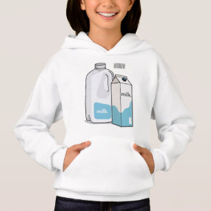 Milk cartoon illustration