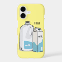 Milk cartoon illustration