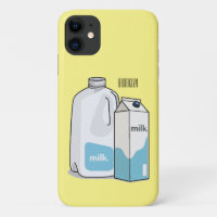 Milk cartoon illustration