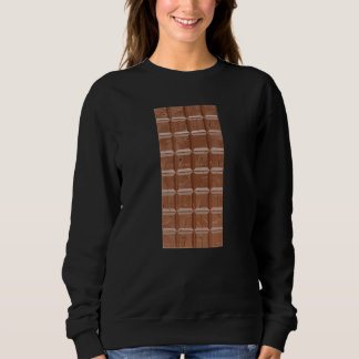 Milk Chocolate Costume Easy Last Minute Halloween Sweatshirt