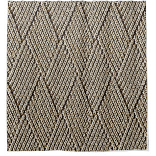 Milk Chocolate Faux Diamond Knit Pattern