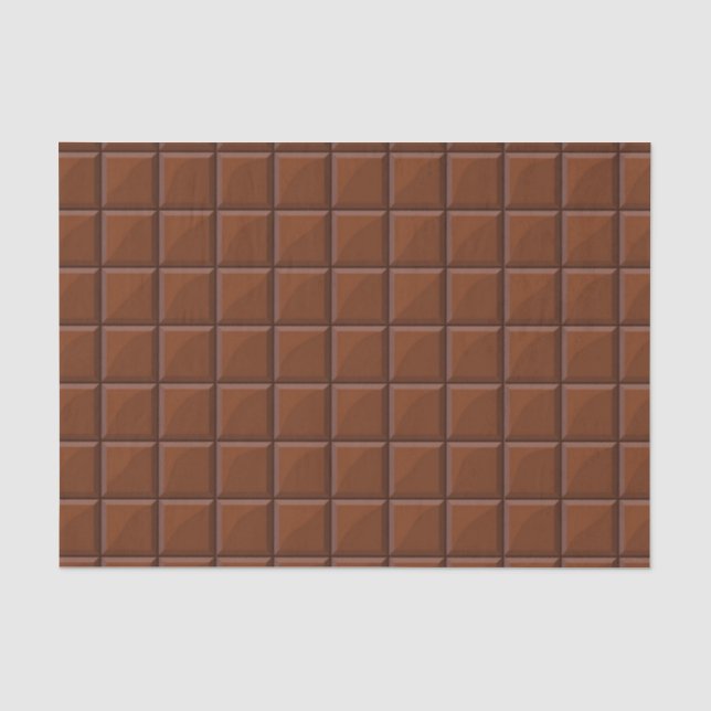 Milk chocolate tissue paper (Front)