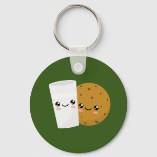 Milk & Cookie Keychain