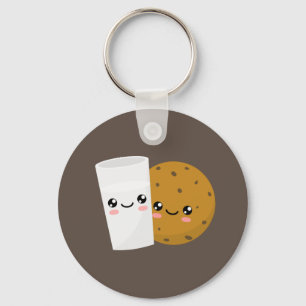 Milk & Cookie Keychain