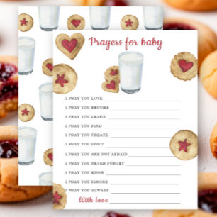 Milk Cookies baby shower Prayers for baby