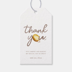 Milk & Cookies First Birthday Party Thank You Gift Tags