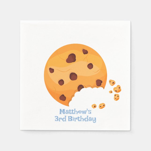 Milk & Cookies Napkin (Front)