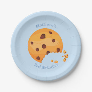 Milk & Cookies Paper Plate