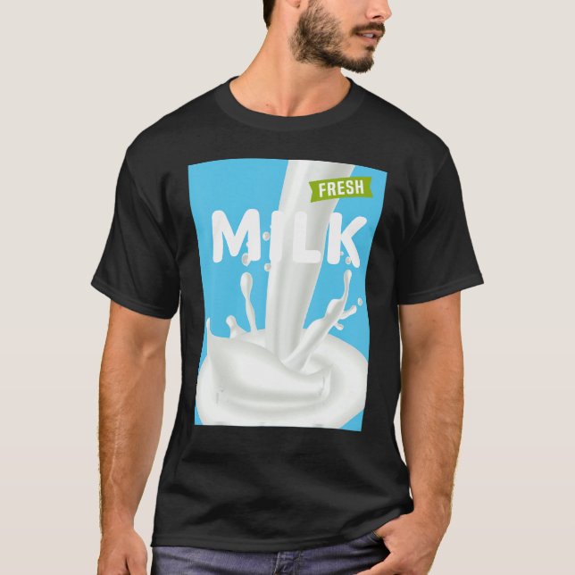Milk Couples Costumes Milk And Cookies Cereal Matc T-Shirt (Front)