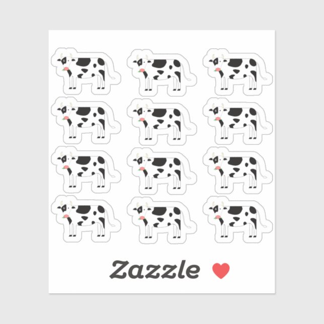 Milk Cow Farming Homestead Chores Farmyard Planner (Sheet)