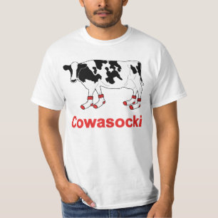 Milk Cow in Socks - Cowasocki Cow A Socky T-Shirt