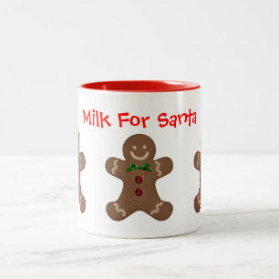 Milk For Santa Coffee Mug Template