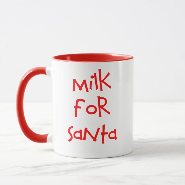 Milk for Santa Mug (Left)