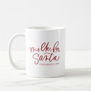 Milk for Santa Personalized Mug