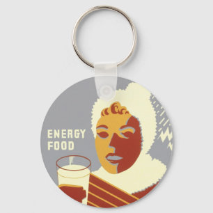 Milk for Warmth Keychain
