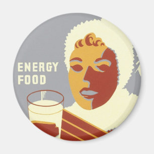 Milk for Warmth Magnet