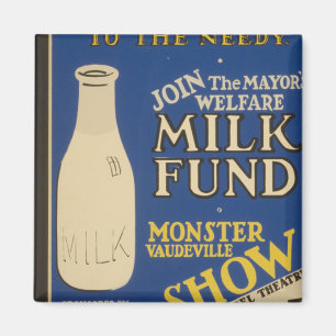 Milk for Warmth Magnet