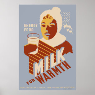 Milk for Warmth Poster