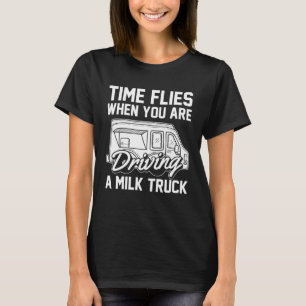Milk Humour Dairy Farmer Farm Farming Cow Milk Tr T-Shirt