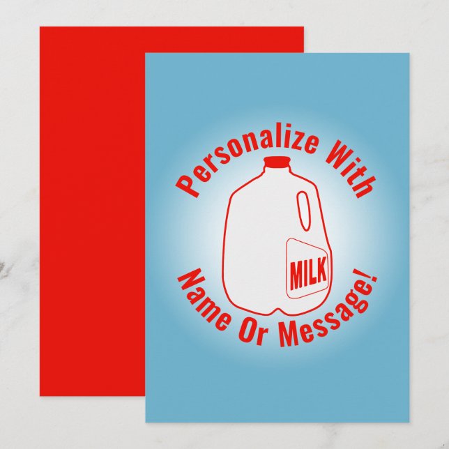 Milk Jug (Front/Back)