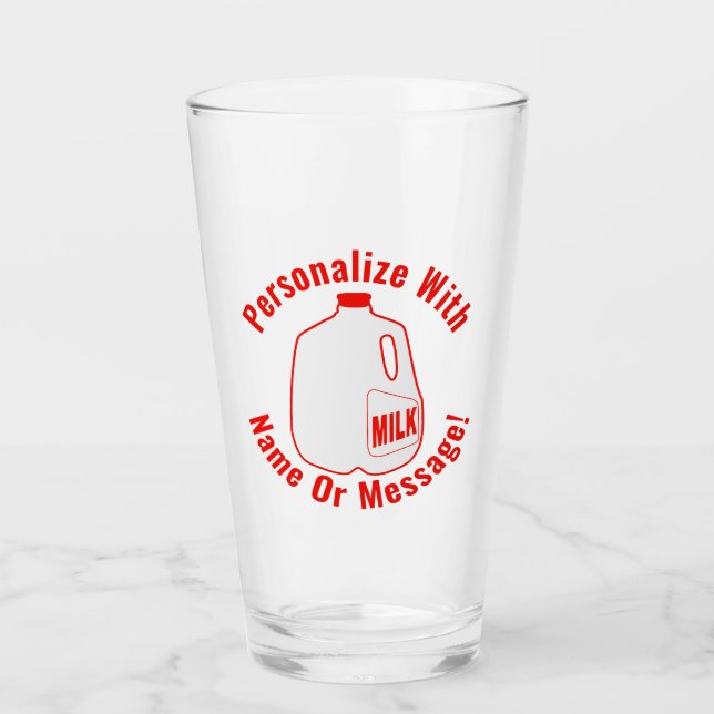 Milk Jug Glass (Front)