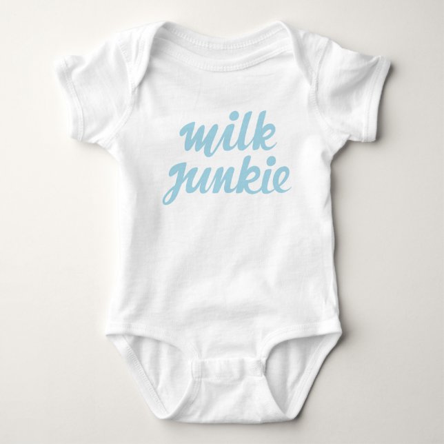 Milk Junkie Infant Baby Creeper (Front)