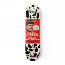 Milk Man Skateboard deck
