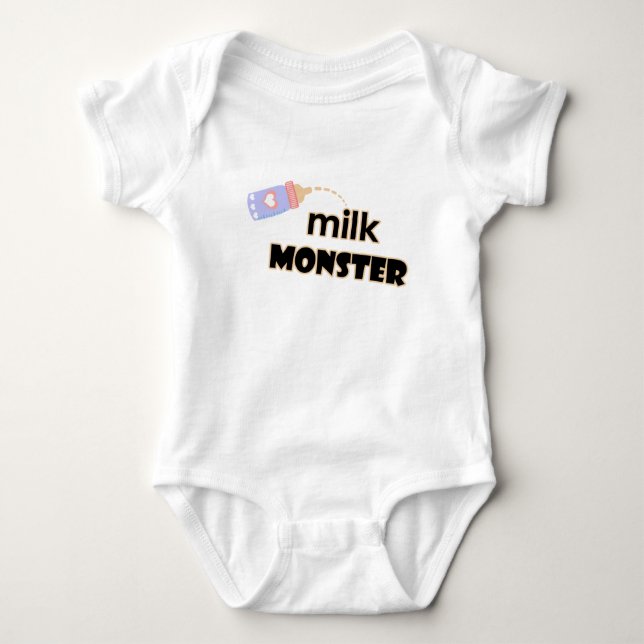 Milk Monster Newborn Romper (Front)