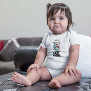 Milk Monster Silly  Baby Bodysuit