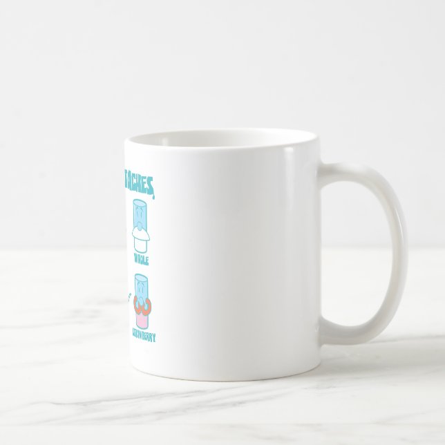 Milk Moustaches Coffee Mug (Right)